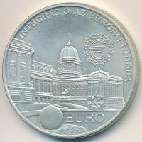 1997. 2000Ft Ag "Integráció az EU-ba-EURO I" T:BU