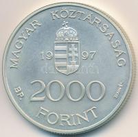 1997. 2000Ft Ag "Integráció az EU-ba-EURO I" T:BU