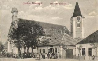 Diószeg, Sládkovicovo; Római katolikus templom, kiadja Karsay József / Roman Catholic church (r)