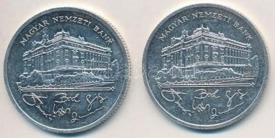 1992. 200Ft Ag "MNB" (2x) T:2