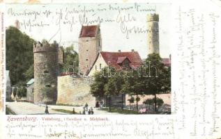 Ravensburg, Veitsburg, Oberthor u. Mehlsack / old castle (gluemark)