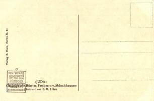 Sodoms Ruinen. Serie Juda Gesänge von Börries, Freiherrn von Münchhausen. Verlag B. Harz / Jewish ar...