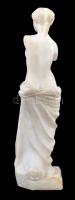 Milói Venus, alabástrom szobor, jelzés nélkül, kopásnyomokkal, m: 24 cm