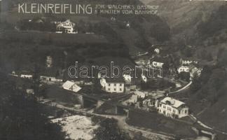 Kleinreifling, Joh. Walcher's Gasthof 5 Minuten von Bahnhof. Photografie & Verlag Carl Harrer, photo