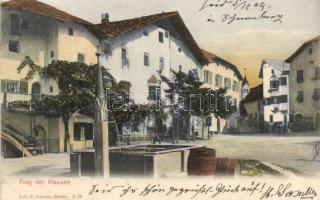 Chiusa, Klausen (Tirol) Piazza Fraghes / main square