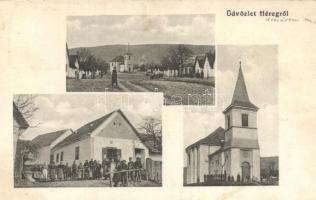 Héreg, Templom, üzlet