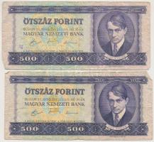 1990. 500Ft (2x) T:III,III-