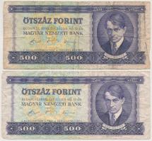 1990. 500Ft (2x) T:III,III-