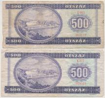 1990. 500Ft (2x) T:III,III-