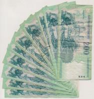 1998-2007. 200Ft (10x) T:vegyes