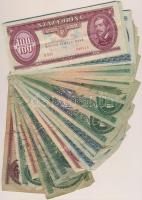 24db-os vegyes forint bankjegy tétel T:vegyes