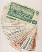 25db-os vegyes külföldi bankjegy tétel T:vegyes