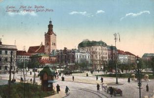 Lviv, Lwów; Heiliger Geist-Platz / square (EB)