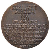 Kiss Nagy András (1930-1997) 1978. "Kertészeti Egyetem Pest 1853 - Buda 1978 Pest - A Civilisat...