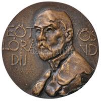 Csíkszentmihályi Róbert (1940-) 1973. "Eötvös Loránd-díj" Br érem eredeti tokban (67mm) T:1 Hungary 1973. "Loránd Eötvös Award" Br medal in original case. Szign.: Róbert Csíkszentmihályi (67mm) C:UNC