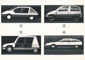 1983 Az AUDI autógyár 1983-85-ös modelljeit, gyártását tartalmazó fotómappa, 32 db fénykép, 21x30 cm