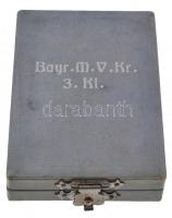 Német Birodalom / Bajorország 1866- "Katonai Érdemkereszt, III. osztály kardokkal és hadiszalag...