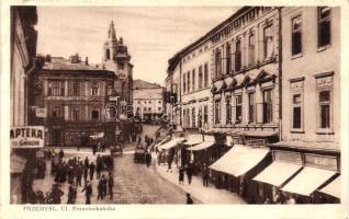 Przemsyl, Ul. Franciszkanska / street, shops, pharmacy