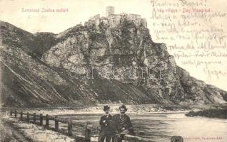 Sztrecsnó, Sztrecsény; vár, kiadja Gansel Lipót / castle