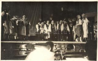 1938 Léva, Levice; János Vitéz színházi előadás / Hungarian theatre performance, photo Rusznák-Hajdú, So. Stpl