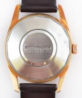 Calvy Electric billegőmotoros karóra, szíjjal, működik, jó állapotban