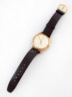 Calvy Electric billegőmotoros karóra, szíjjal, működik, jó állapotban