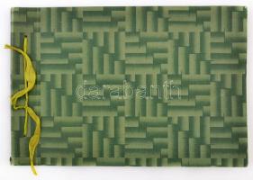 cca 1920 Boszniai utazás életképei. Kis házi készítésű album, benne mozgalmas helyi fotókkal 45 fotó...