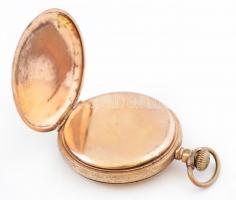 Díszes Elgin zsebóra, működik