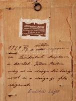 cca 1910 Magyar haditengerész keményhátú fotója / Hungarian navy sailor photo