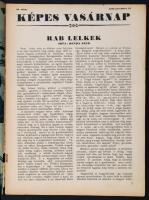 1938 A hazatért Felvidék III. Munkács, Ungvár, Beregszász, a Képes Vasárnap tematikus lapszáma (nov....