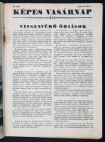 1938 A hazatért Felvidék IV. Rimaszombat, Rozsnyó, a Képes Vasárnap tematikus lapszáma (dec. 4.), sz...