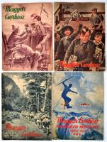 1935-1939 a Magyar Cserkész 9 db lapszáma + 2 db német divatlap; nagyrészt jó állapotban