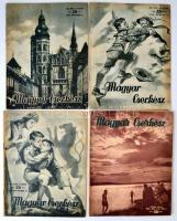 1935-1939 a Magyar Cserkész 9 db lapszáma + 2 db német divatlap; nagyrészt jó állapotban