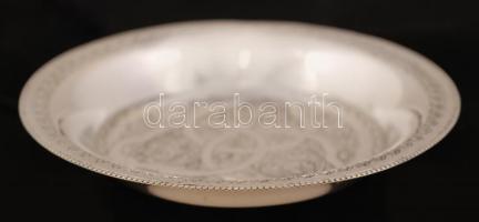 Ezüst tálka arab mintával,  Ag., nettó:30gr., jelzett, d:8,5cm /Silver Bowl with Arabic design, Ag, net.., 30gr marked, d: 8,5cm