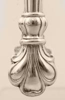 Ezüst cukorcsipesz,  Ag., nettó:36gr., jelzett, d:16cm /Silver sugar tongs, Ag, net.. 36gr, marked, ...