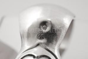 Ezüst cukorcsipesz,  Ag., nettó:36gr., jelzett, d:16cm /Silver sugar tongs, Ag, net.. 36gr, marked, ...