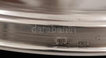 Ezüst tojástartó,  Ag., nettó: 44gr., jelzett, 7x10cm/ Silver egg cup, Ag, net. 44gr, marked, 7x10cm