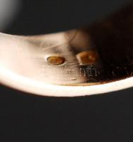 Arany gyűrű kővel, Au., 14K, bruttó: 5,5gr., jelzett,  méret: 52 / Gold ring with stones, Au 14K, gr...