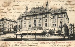 Budapest VI. Drexler / Drechsler étterem (EB)