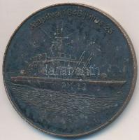 DN "Magyar Honvédség - Honvéd Folyami Flottilla / Alapítva 1848 július 25. - AM-22" Br emlékérem (42mm) T:2-