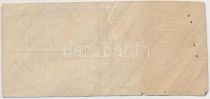 Ausztria ~1840. Lottó szelvény T:III
Austria ~1840. Lottery coupon C:F