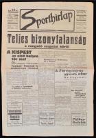 1938 Sporthírlap, pp.:8, 47x32cm