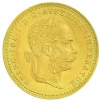 Ausztria 1873. Dukát Au "Ferenc József" Bécs (3.52g/0.986) T:2- hajlított lemez Austria 1873. Ducat Au "Franz Joseph" Vienna (3.52g/0.986) C:VF curved coin Krause KM# 2267