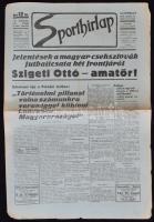 1936 Sporthírlap, pp.:8, 47x32cm