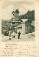 Málnásfürdő, Malnas-Bai; Herkulesfürdő, kiadja Adler A. / spa building (kis szakadás / small tear)