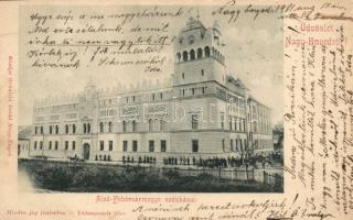 Nagyenyed, Aiud; Alsófehérvármegye székháza, kiadja Grünwald Dávid / county hall (EK)
