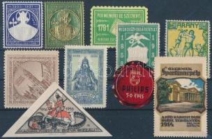 10 db vegyes levélzáró