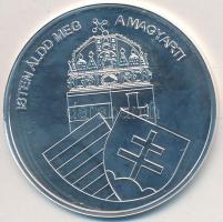 DN "Nemzetünk nagyjai - I. Lajos" Ag emlékérem tanúsítvánnyal (10,37g/0.999/35mm) T:PP