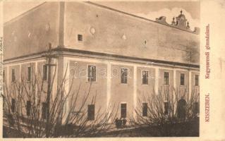 Kisszeben, Sabinov; Kegyesrendi gimnázium / Catholic grammar school