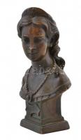 cca 1900 Erzsébet császárnőt ábrázoló bronz szoborka / cca 1900 Kaiserin Elisabeth bronze statue 12 ...